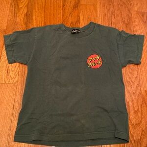 Santa Cruz Green Youth Small T-Shirt